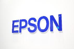 Seiko Epson signboard and logo